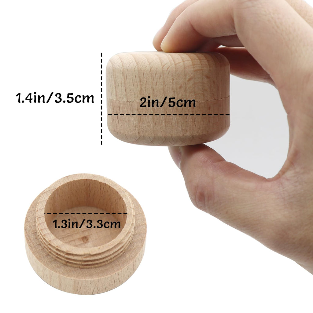 Custom Wooden First Haircut Curl Keepsake,Baby's First Curl Keepsake Box，My First Haircut Box (style 2)